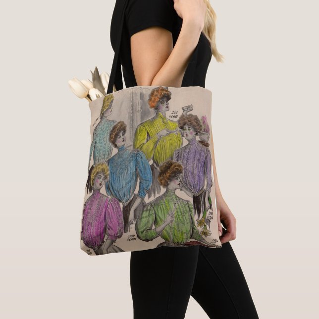 Bolsa Tote 1908 Gimbels damas blusas blusas no. 1 (Close Up)