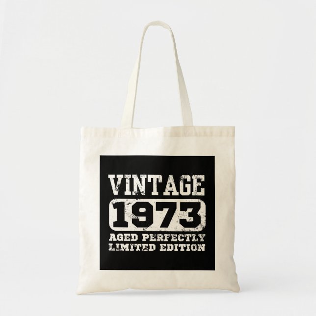 Bolsa Tote 1973 Limited Edition 52nd Birthday (Frente)