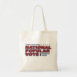 Bolsa Tote 1 Pessoa 1 Vote Tote Bag