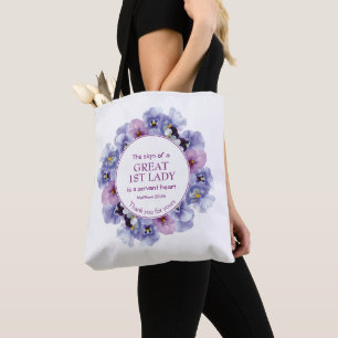 Bolsa Tote 1rua Lady Floral Obrigado PSTOR APRECIAÇÃO