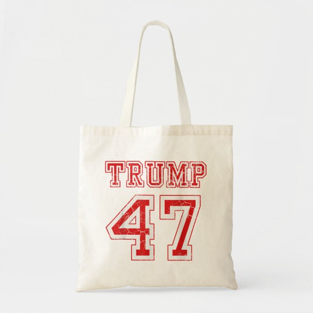 Bolsa Tote 2024 Eleição Republicana Flag American Trump 2024 (Frente)