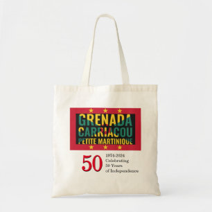 Bolsa Tote 2024 Independência GRENADIAN 50.º Aniversário