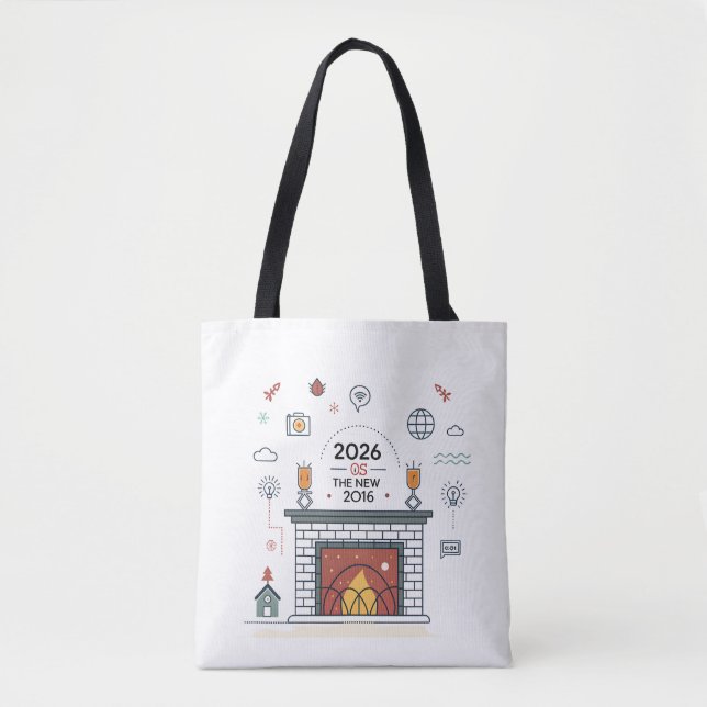 Bolsa Tote 2026 Is The New 2016 Digital Culture Vector (Frente)