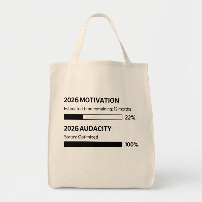 Bolsa Tote 2026 Will Be My Year (Frente)