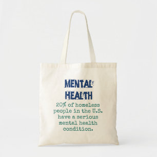 Bolsa Tote 20% De Pessoas Sem-Abrigo - Quota De Saúde Mental