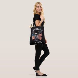 Bolsa Tote 250 Anos 250º Aniversário EUA 4 de Julho
