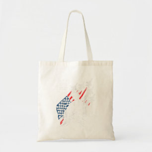 Bolsa Tote 250 Anos Aviões de Caça Bandeira Abe Lincoln Tocan