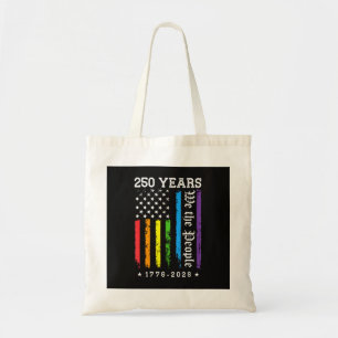 Bolsa Tote 250 Anos de 250º Aniversário EUA LGBT Pr