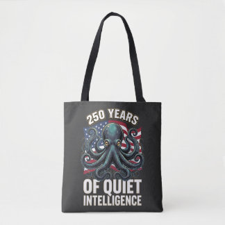 Bolsa Tote 250 Anos de Inteligência Silenciosa do Polvo