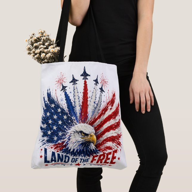 Bolsa Tote 250 Anos de Liberdade (Close Up)