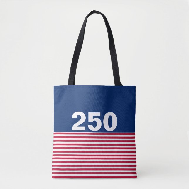 Bolsa Tote 250 Red White and Blue USA Anniversary (Frente)
