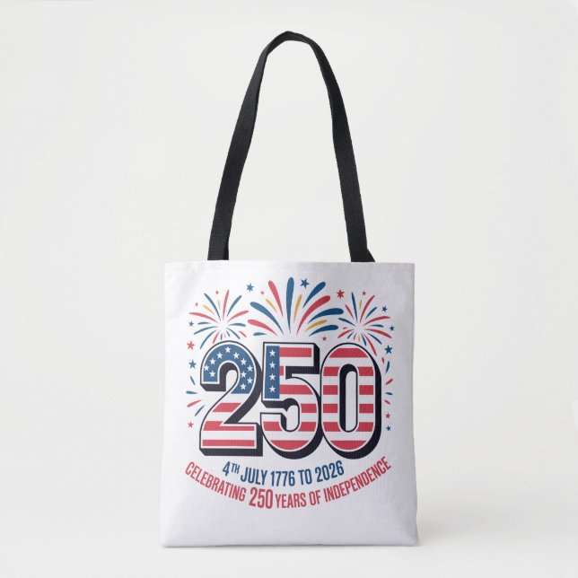 Bolsa Tote 250 Years of Independence  (Frente)