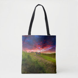 Bolsa Tote 2815-Desert Landscape at Sunset