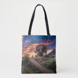 Bolsa Tote 2815-Desert Landscape at Sunset