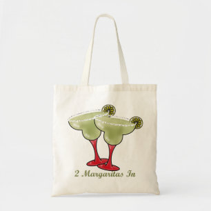 Bolsa Tote 2 Margaritas dentro