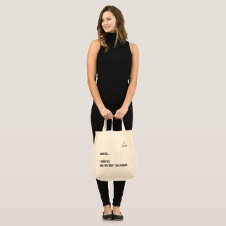 Bolsa Tote "2 Minutos" Minimalist Dental - Elegant