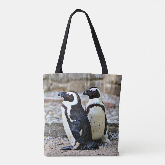 Bolsa Tote 2 Pinguins (Verso)