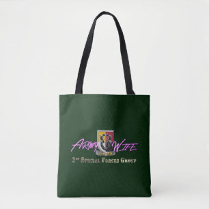 Bolsa Tote 3ª Esposa do Exército do Grupo de Operações Es