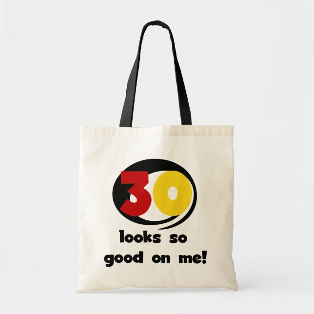 Bolsa Tote 30 me parece tão bom com camisetas e presentes (Frente)