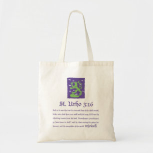 Bolsa Tote 3:16 do St. Urho - saco