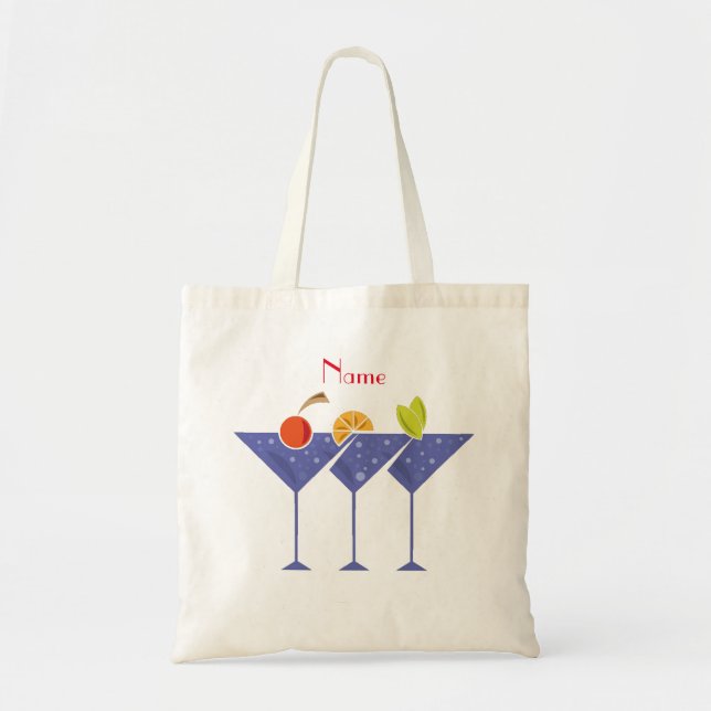 Bolsa Tote 3 Cocktails Martini Thunder_Cove (Frente)