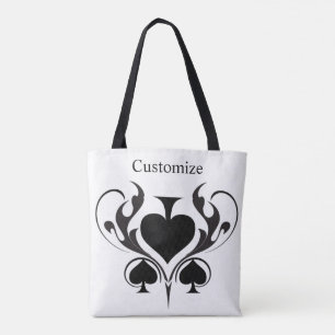 Bolsa Tote 3 Espadas Negras Tribal Thunder_Cove