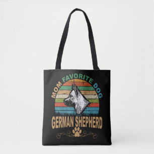 Bolsa Tote 3 Mãe German shepherd de Cachorro Favorito