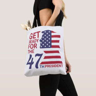 Bolsa Tote 47º Presidente, Bandeira Americana