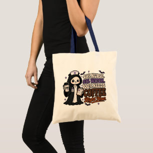 Bolsa Tote 49% Enfermeira 51% Bruxa 100% Precisa de Café Bols