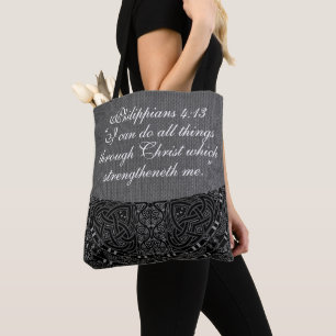 Bolsa Tote 4:13 dos PHILIPPIANS