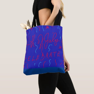 Bolsa Tote 4 de julho comemora totebag