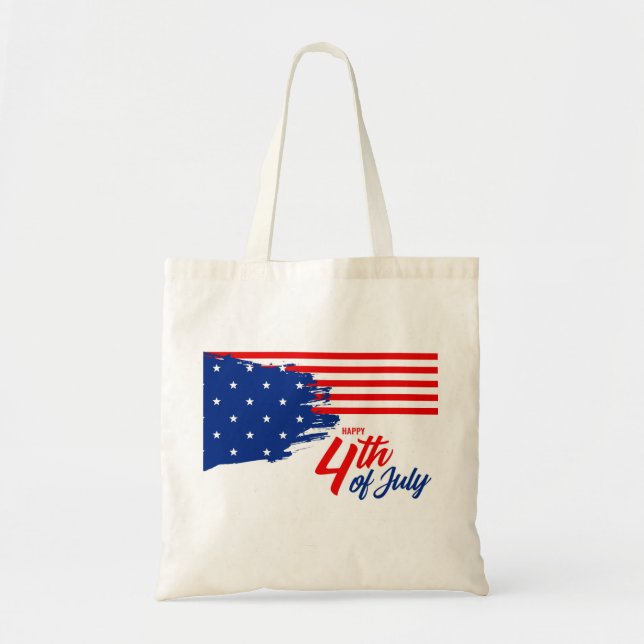 Bolsa Tote 4 de julho - Dia da Independência (Frente)