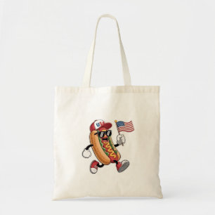 Bolsa Tote 4 de julho, Hotdog American Independence 1776