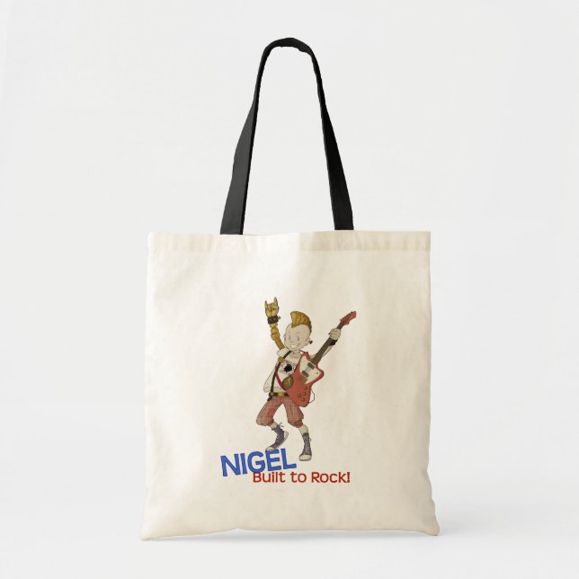 Bolsa Tote 4 monstro pequenos - Nigel (Frente)