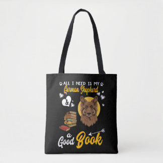 Bolsa Tote 4 Tudo Que Preciso É Do Meu German shepherd E Um B