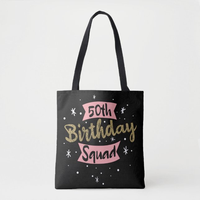 Bolsa Tote 50ª quadra de aniversário (Frente)