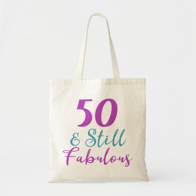 Bolsa Tote 50º aniversário Ainda é fabuloso (Frente)