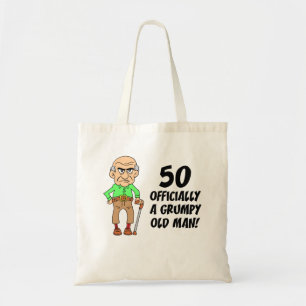 Bolsa Tote 50º aniversário, velho rabugento