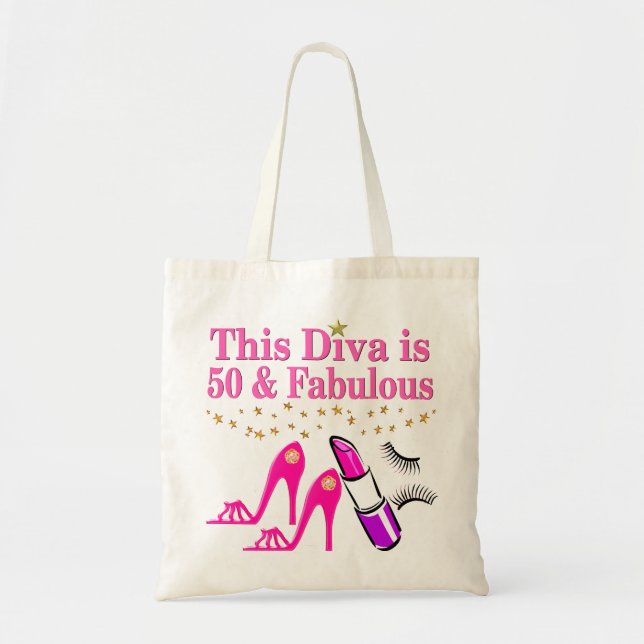 BOLSA TOTE 50 E DIVA FABULOSA (Frente)