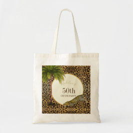Bolsa Tote 50 e Fabulosa 50ª Impressão Leopardo Cruzeiro