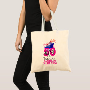 Bolsa Tote 50 e Fabuloso Aniversário de 50 anos da Tripulação