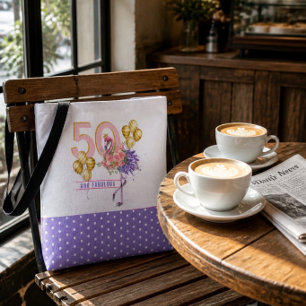 Bolsa Tote 50 e Fabuloso Flamingo Floral Rosa