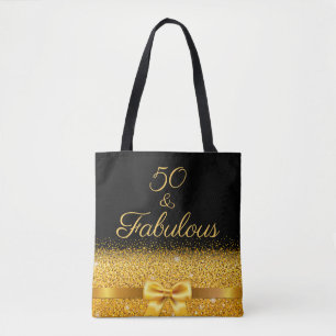 Bolsa Tote 50 fabulous black gold classic elegant