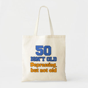 Bolsa Tote 50 não é antigo - Deprimente, mas não é um vel