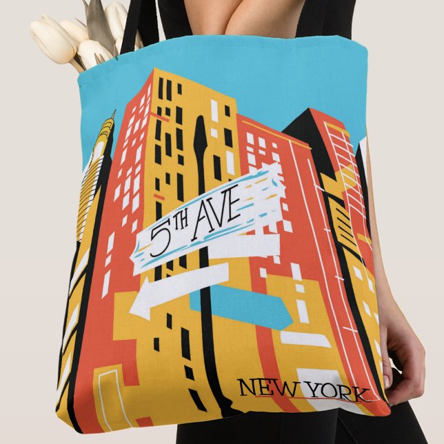 Bolsa Tote 5 AVE Moderno de NOVA YORK Na moda (Criador carregado)
