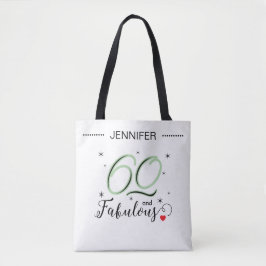 Bolsa Tote 60 and Fabulous Black and White Personalized Name