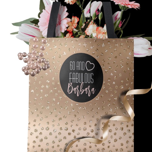 Bolsa Tote 60 e Fabulosa Glitter Sparkle Girly 60 (Criador carregado)