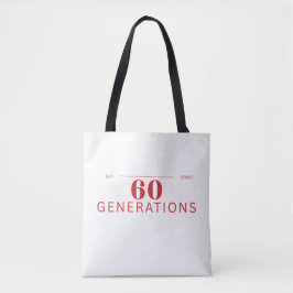 Bolsa Tote 60 Generations of Grit & Grace