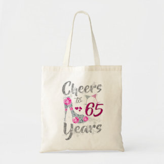 Bolsa Tote 65º aniversário Oferece Saúde A 65 Anos De Idade