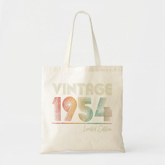 Bolsa Tote 68 anos Vintage 1954 68º presente aniversário